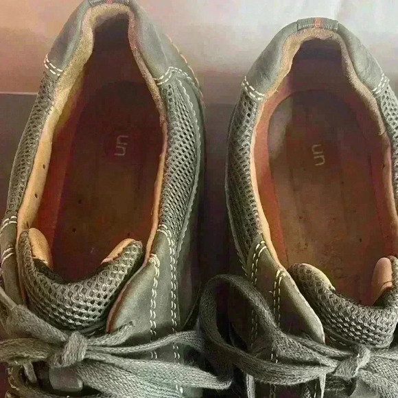 Unstructured Clarks Lace Up Leather Shoes‎ Men’s Size 8.5 - Picture 3 of 9